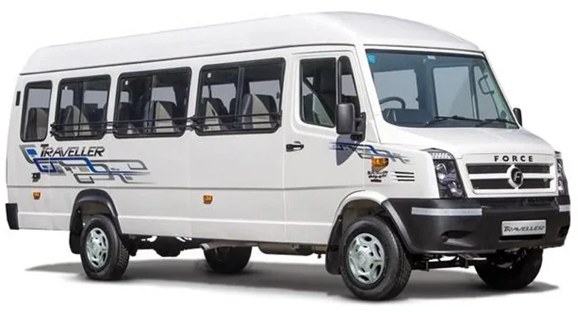 Tempo Traveller group cab rental for Rajasthan and Gujarat tours from Ahmedabad